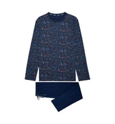 Broceliande Long Sleepwear | Navy Print 403060-I0RA
